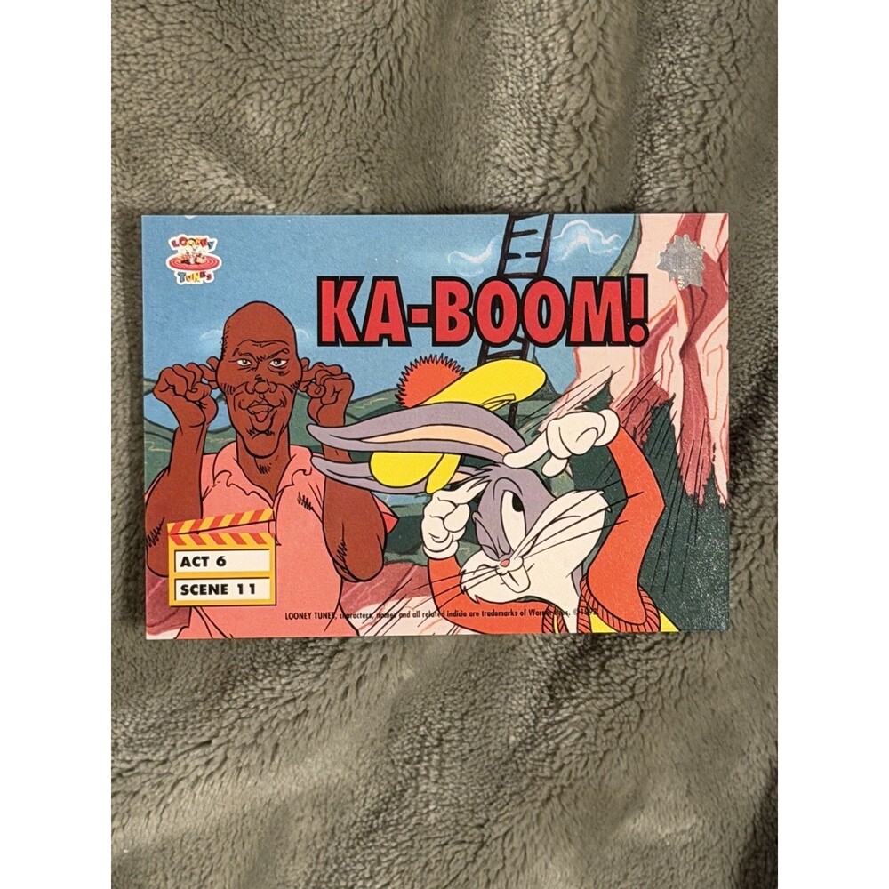 Michael Jordan 1993 Upper Deck Adventures in 'Toon World "KA-BOOM!" Act 6 MinT